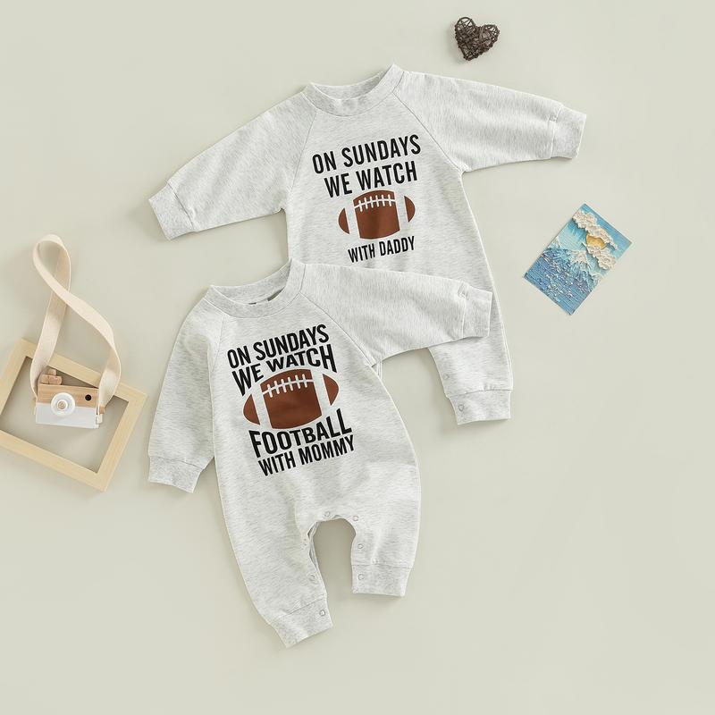 Daddy & Me Football Romper