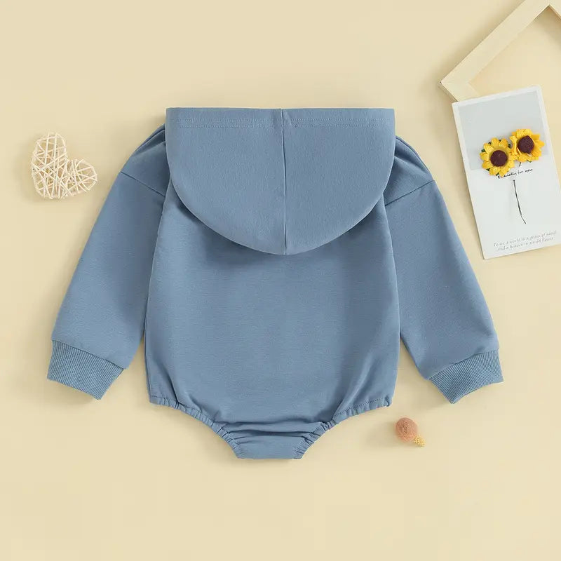 Cozy Hoodie Baby Romper