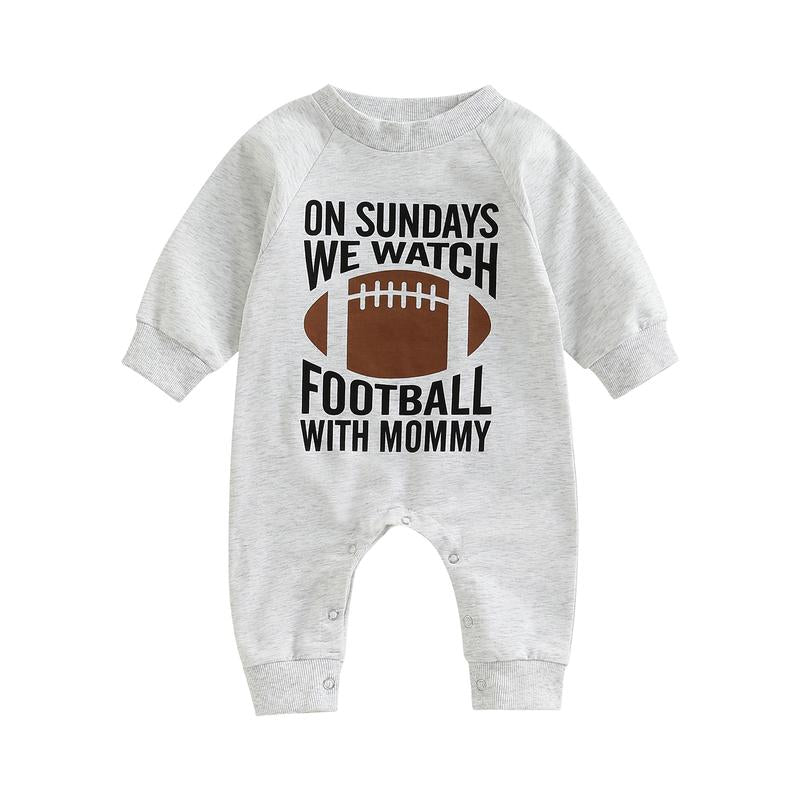 Daddy & Me Football Romper