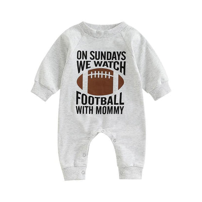 Daddy & Me Football Romper