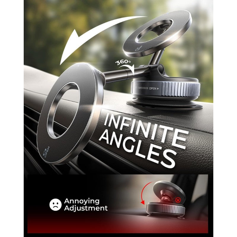 KIVONT™ MagSafe Car Mount (98LBS Suction)