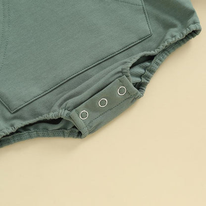 Cozy Hoodie Baby Romper